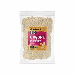 ALLNATURE Ovsené vločky jemné 500 g BIO