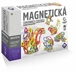 Alltoys magnetická stavebnica 89 ks