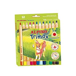 ALPINO Box 12 pasteliek Trimax Jumbo