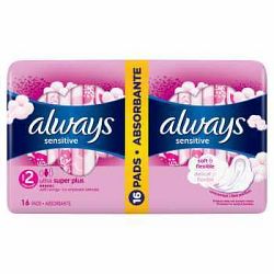 Always Ultra Duo 16ks Super Plus Sensitive