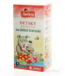 Apotheke BIO bylinný na dobré trávenie 20 x 1,5 g