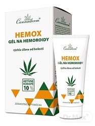 Cannaderm Hemox gél na hemoroidy 40 g