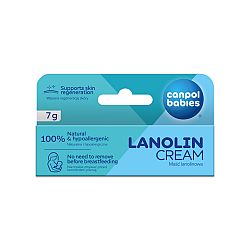 Canpol babies Lanolin Cream Upokojujúca a regeneračná masť na bradavky 7 g