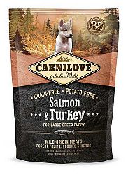 Carnilove Salmon & Turkey for Large Breed Adult Dogs 1,5 kg