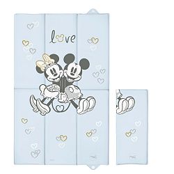 CEBA Podložka prebaľovacia cestovná (50x80) Disney Minnie & Mickey Blue