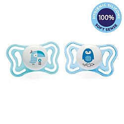 Chicco cumlík Physio Light silikon chlapec tukan/tučniak 2 ks V000914