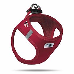 CURLI Postroj pre psy Softshell Red 2XS, 2-4 kg