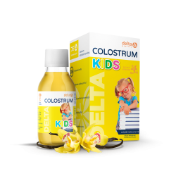 DELTA COLOSTRUM sirup Vanilka KIDS 125 ml