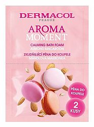 Dermacol Aroma Moment pena do kúpeľa mandľová makrónka 2 x 15 ml