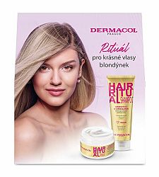 Dermacol Hair Ritual obnovujúci šampón pre blond vlasy 250 ml + maska pre blond vlasy 200 ml