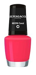 Dermacol Lak na nechty Neon Coral č.30