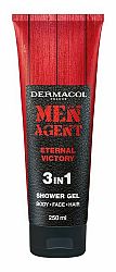 Dermacol Men Agent 3v1 Eternal Victory sprchový gél na telo, tvár a vlasy 250 ml