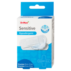 DR.MAX NAPL SENSITIVE 1,9X7,2CM+2,5X7,2CM 2X10KS