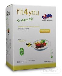 Fit4you® Bielkovinová Raňajková Kaša 10 x 60 g