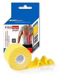 FIXAtape Kinesio Standard tejp. páska žltá 5cm x 5m