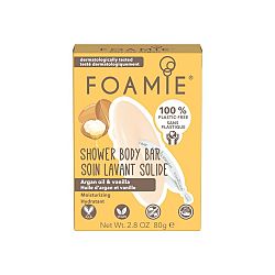 Foamie Shower Body Bar Kiss me Argan tuhá sprchová péče 80 g