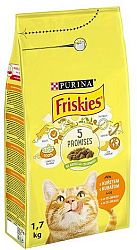 Friskies s kuracím mäsom a zeleninou 1,7 kg