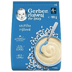 Gerber Natural rýžová krupička 180 g