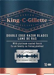 Gillette King C. Double Edge Razor Blades 10 ks