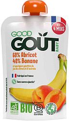 Good Gout Bio Marhuľa s banánom 120 g