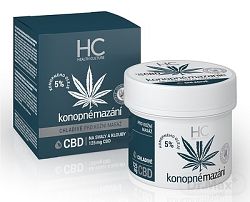 Health Culture Konopné mazanie chladivé s CBD krém 125 ml