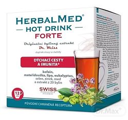 HERBALMED HotDrink FORTE - Dr.Weis vrecúška 12 ks