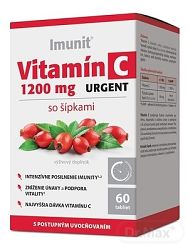 Imunit Vitamín C 1200 mg URGENT s postupným uvoľňovaním 60 tabliet