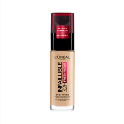 L'Oréal Paris Infallible 24H Fresh Wear Foundation make-up kryje nedokonalosti nestírá se nevysušuje pleť 100 Linen 30 ml