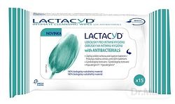 Lactacyd with antibacterials obrúsky na intímnu hygienu 1x15 ks