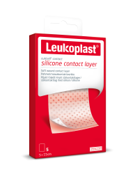 Leukoplast Cuticell Cont.5 x 7,5 cm 5 ks tran.sil.mř.