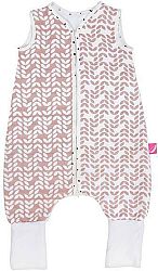 MOTHERHOOD Vak spací mušelínový s nohavicami Pink Classics 12-18m 0,5 tog