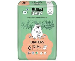 Muumi Baby 6 Junior 12-24 kg, eko plienky 36 ks