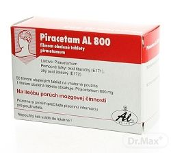 Piracetam AL 800 tbl.flm.50 x 800 mg