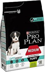 PRO PLAN MEDIUM PUPPY SENSITIVE DIGESTION jahňacie 3 kg