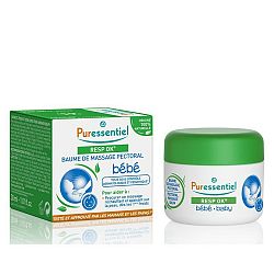 PURESSENTIEL RESP OK Masážny Balzám pre deti 30 ml