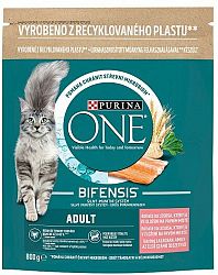 Purina ONE 800g Adult s lososom a celozrnnými obilninami