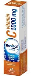 Revital Vitamín C 1000 mg s príchuťou pomaranč 20 šumivých tabliet