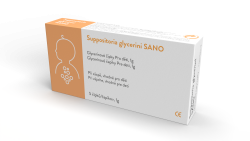 SANO Suppositoria Glycerini SANO Pre deti 1g