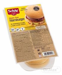 Schär ŽEMLE HAMBURGER bezgluténové bezlepkové 4x75 g 300 g