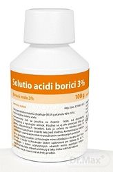 Solutio acidi borici 3% sol.der.1 x 100 g