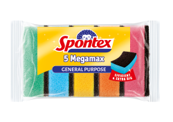 Spontex 5 MegaMax PU hubka na riad 5 ks