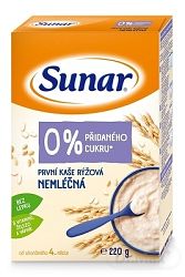 SUNAR Prvá kaša ryžová 6 x 220 g