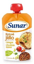 Sunárek lasagne s hovězím masem 120 g