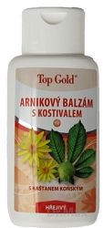 Top Gold arnikový balzám s kostivalem 200 ml