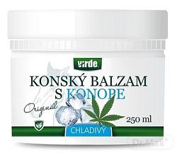 Virde konský balzam s konopím chladivý 250 ml