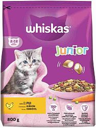 WHISKAS Granule Junior s Kuracím 800g