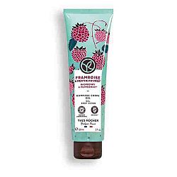 Yves Rocher Bain de Nature gélový peeling Raspberry & Peppermint 150 ml