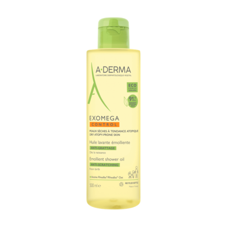 A-DERMA Exomega CONTROL Zvláčňující sprchový olej 500 ml