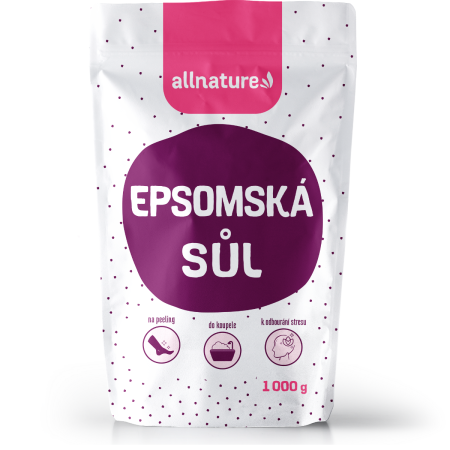 Allnature Epsomská sůl 1000 g