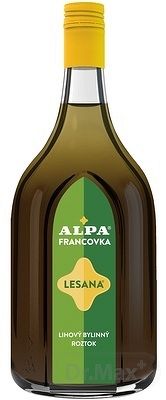 Alpa Francovka lihový bylinný roztok Lesana 1000 ml